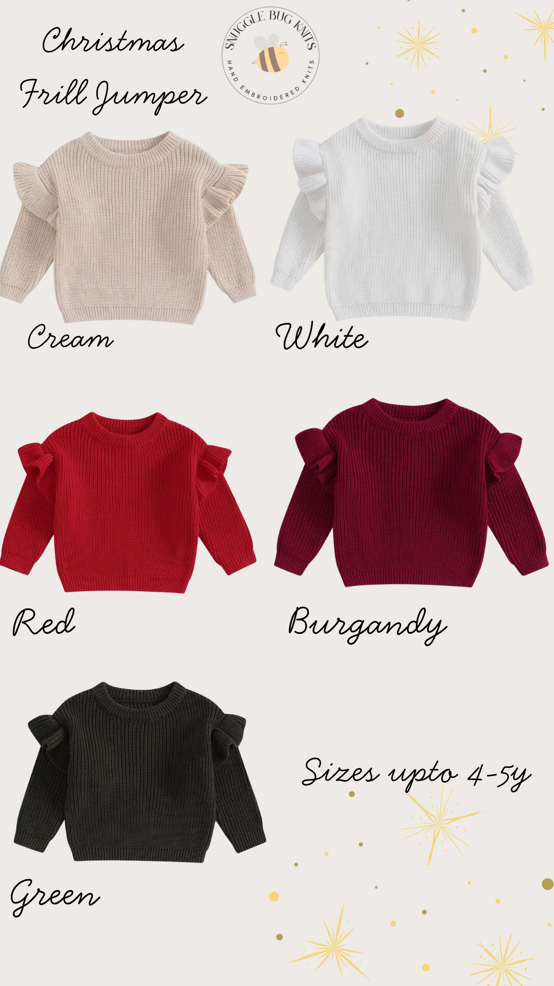 'Name' Believes Jumper or Cardigan