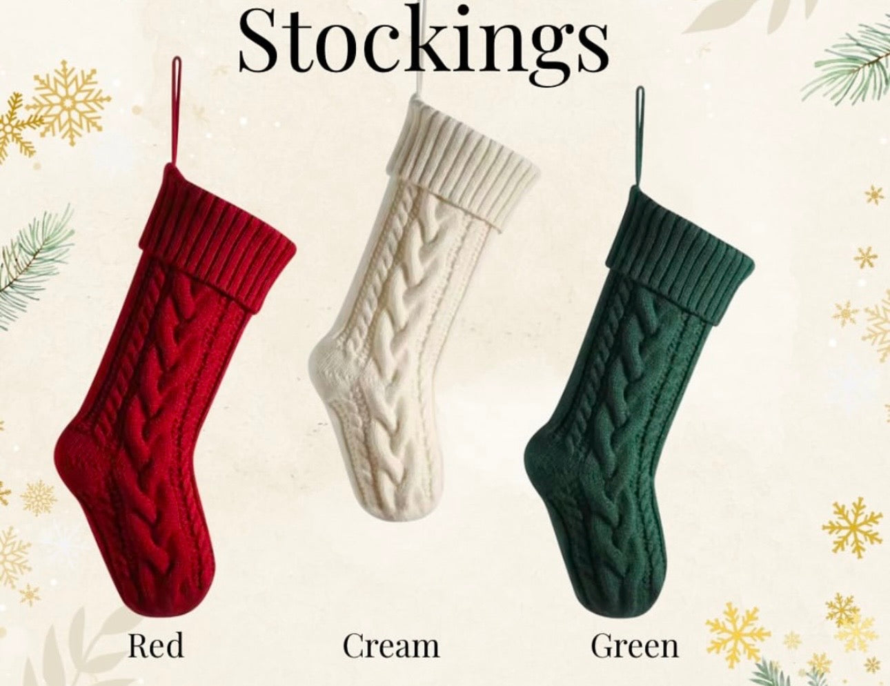 Personalised Christmas Stockings