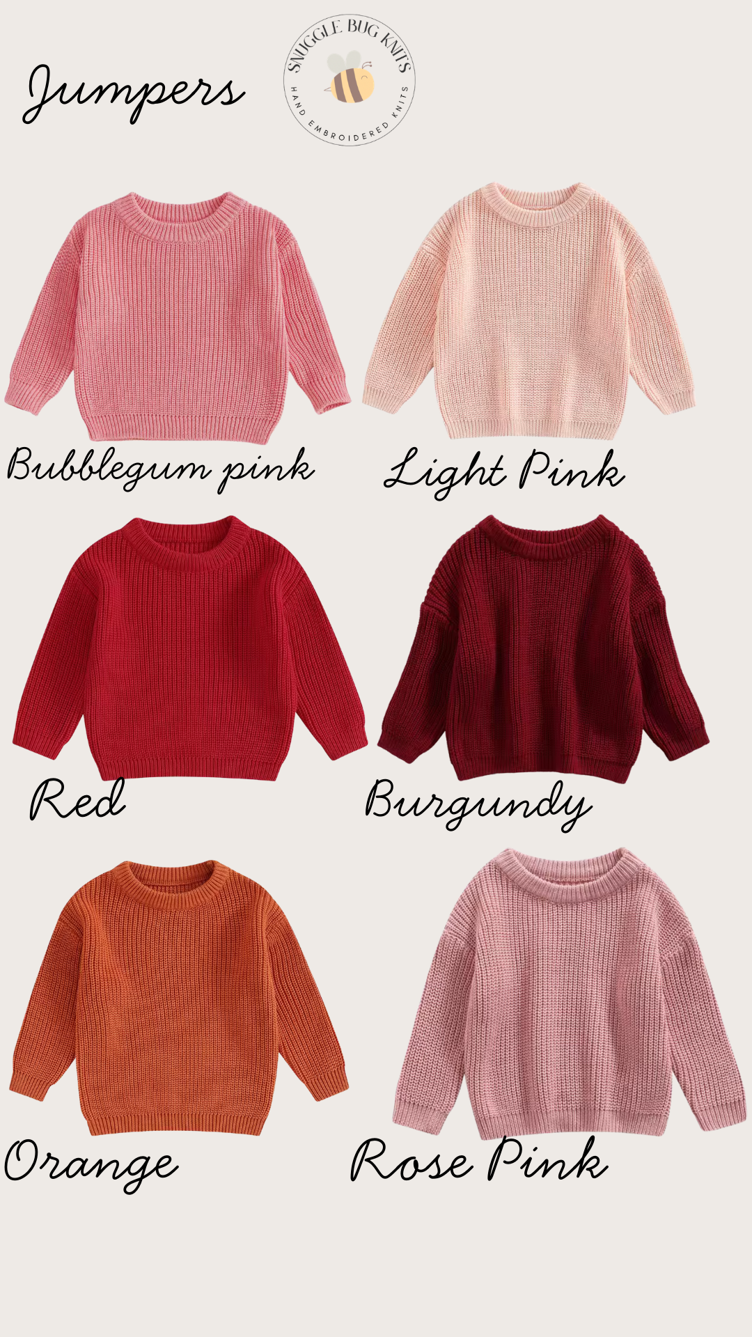 Name Only Jumper
